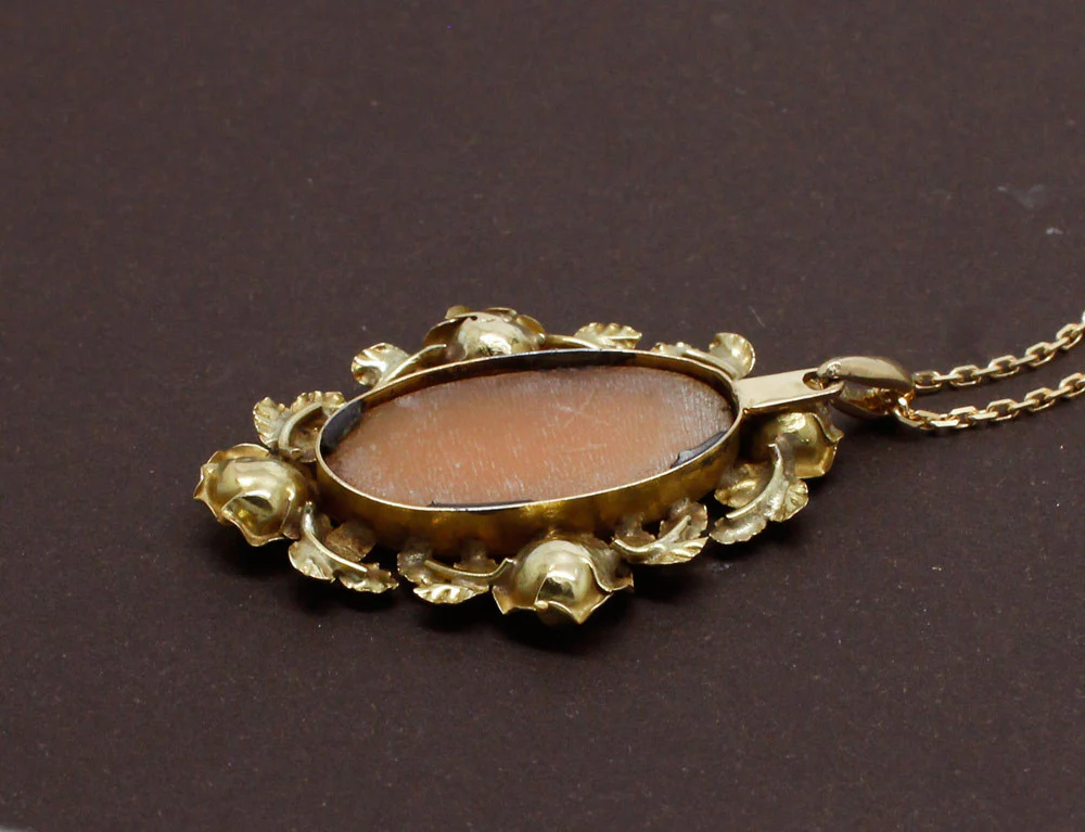 Pendentif Camée Or Jaune - Image 4