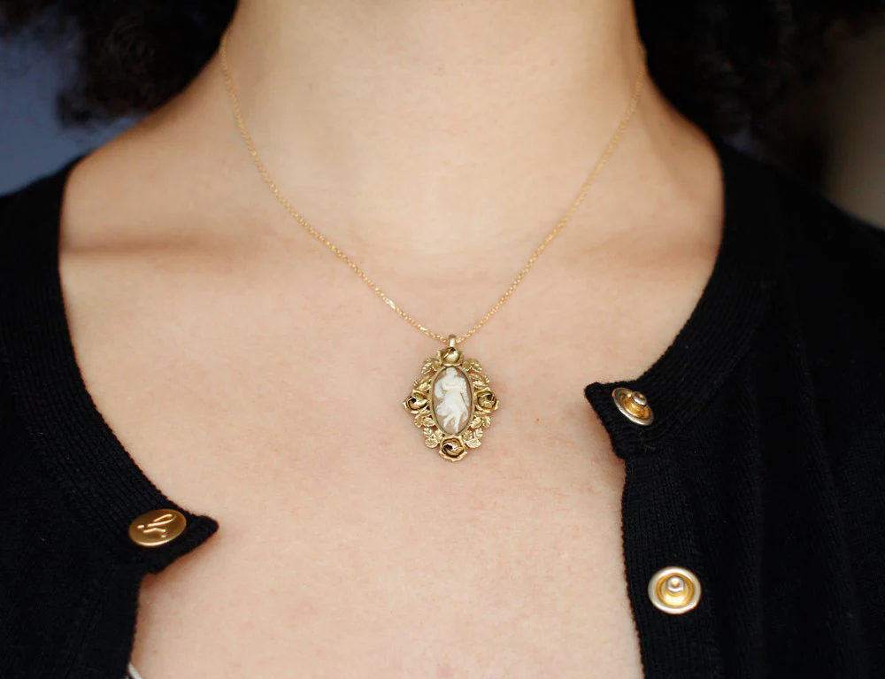 Pendentif Camée Or Jaune - Image 6