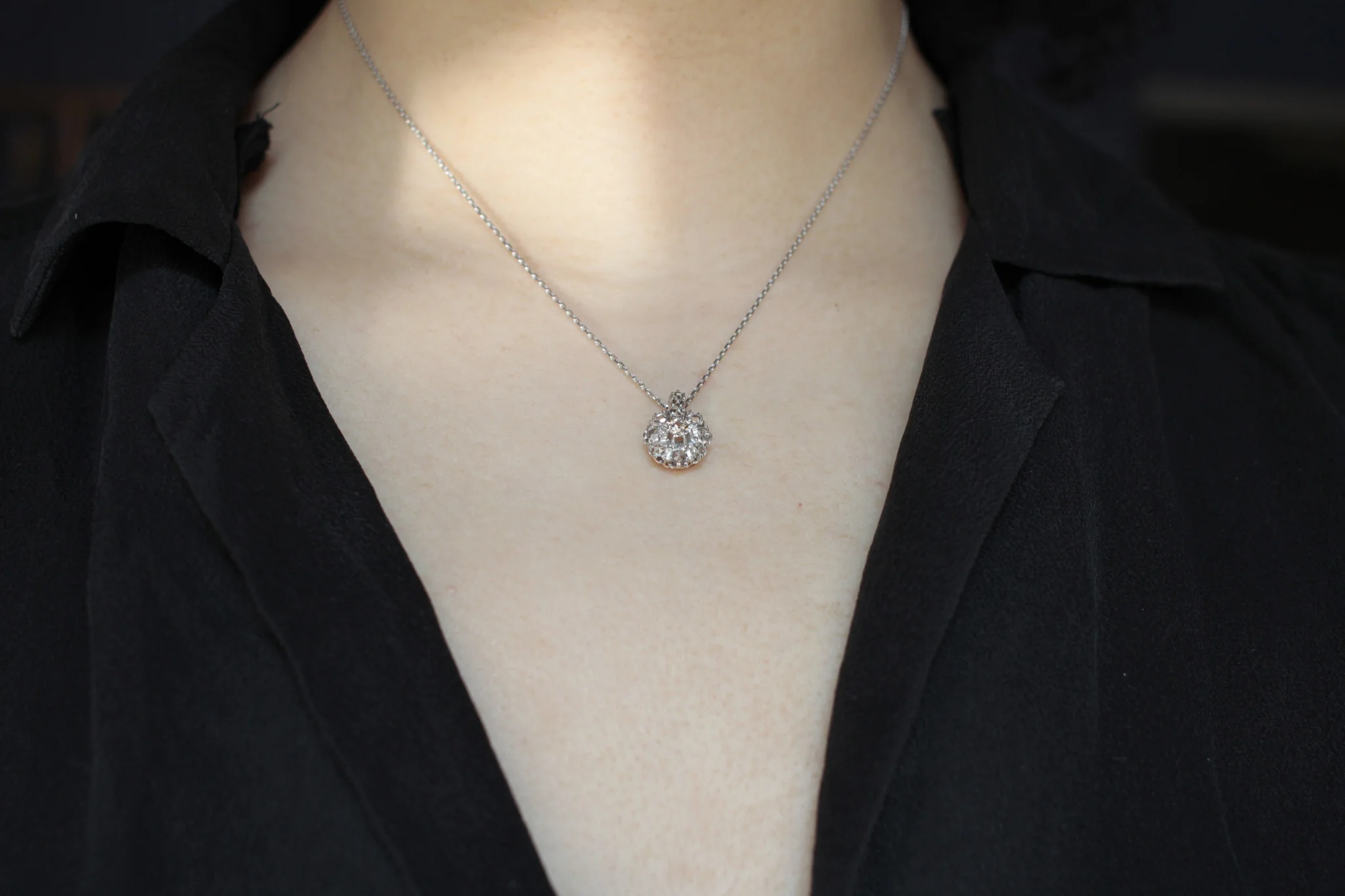 Pendentif Fleur de Diamants - Image 4
