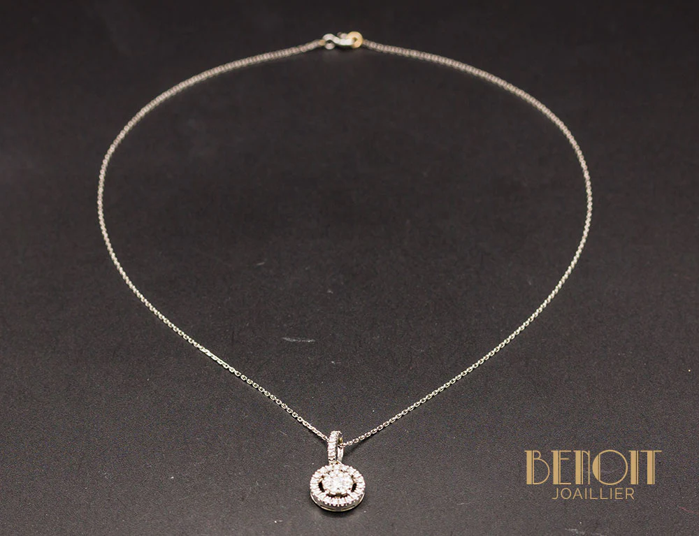 Pendentif Moderne Diamants - Image 2