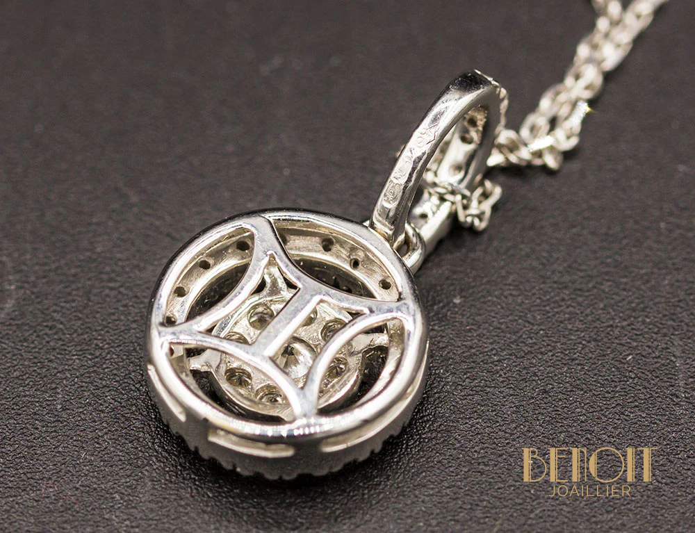 Pendentif Moderne Diamants - Image 4