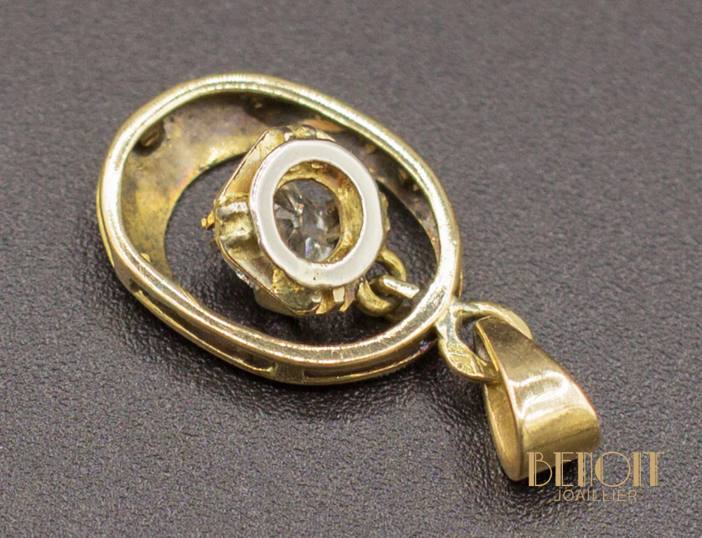Pendentif Or et Diamant - Image 3