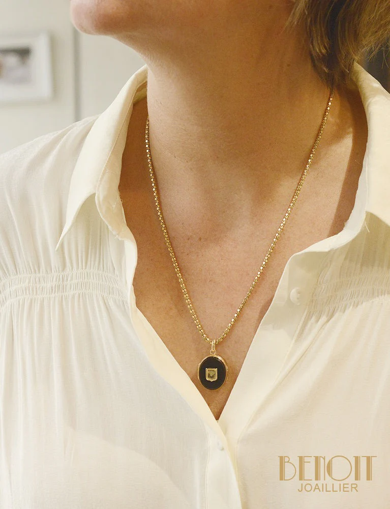 Pendentif Ouvrant Onyx - Image 6