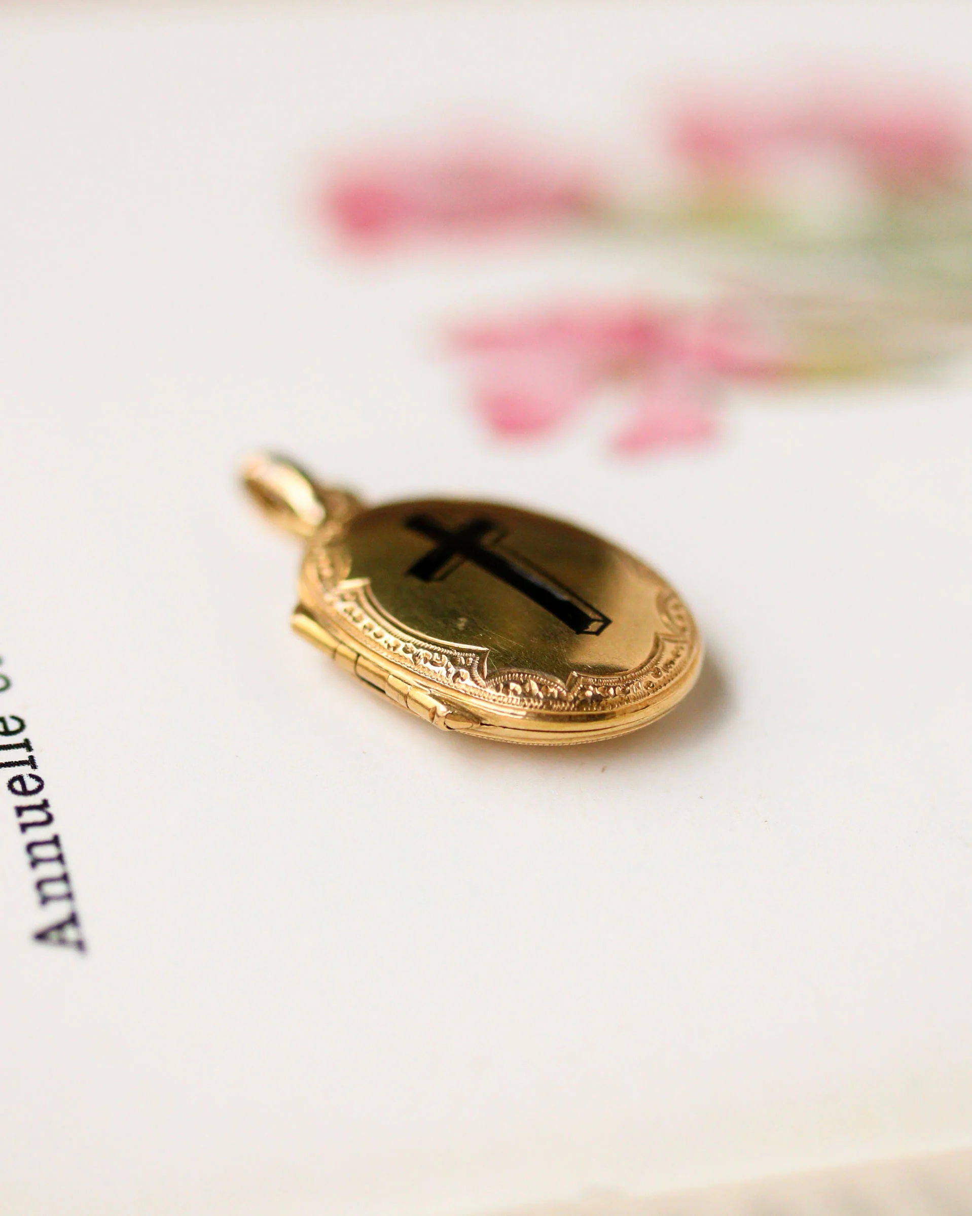 Pendentif Ouvrant Or jaune - Image 3