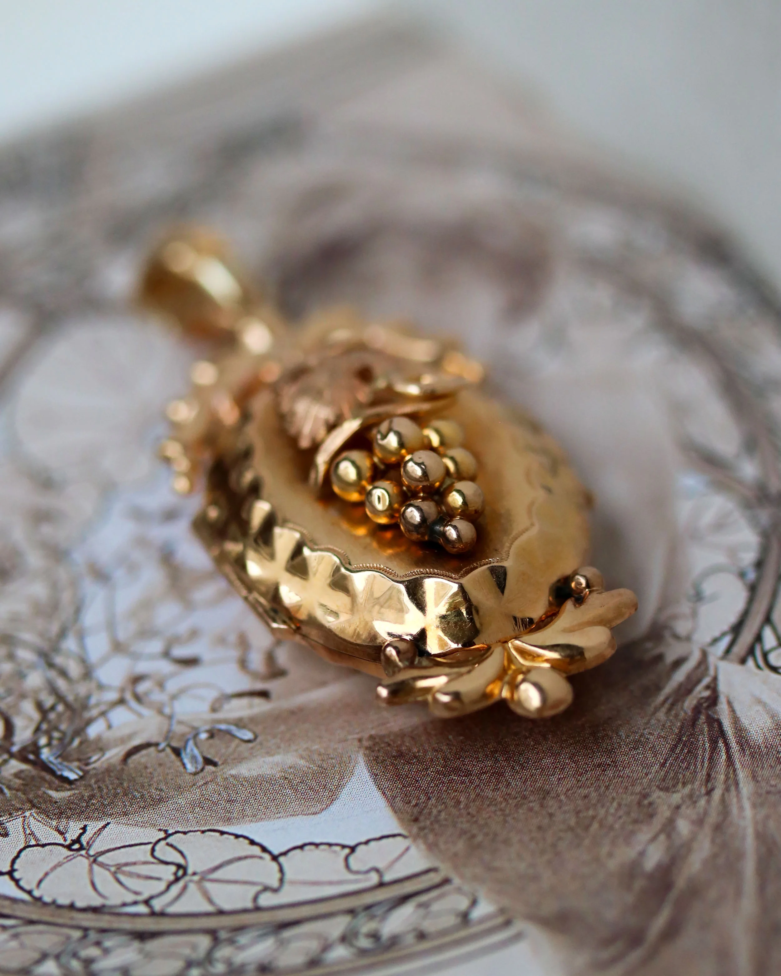 Pendentif Ouvrant Or Rose
