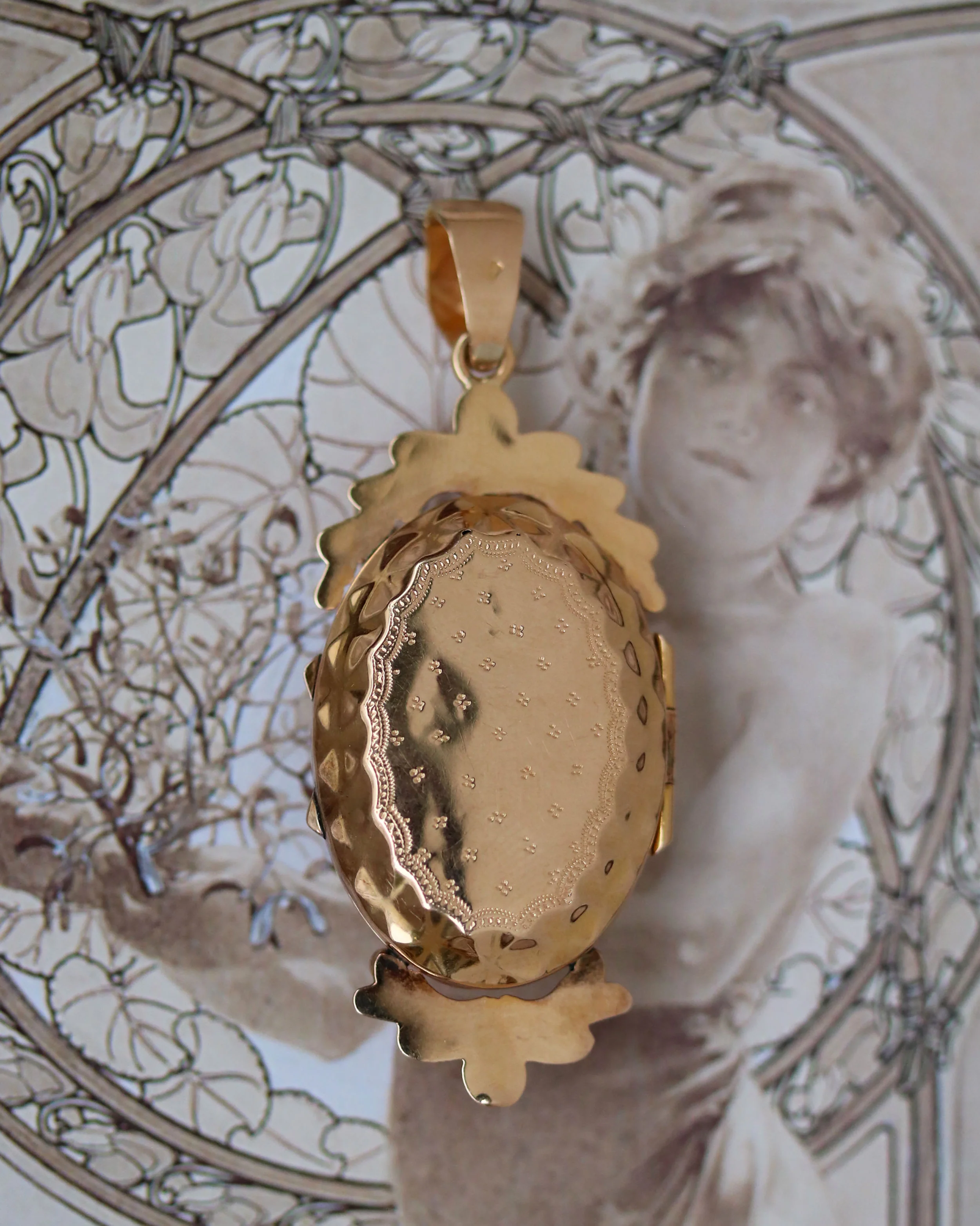 Pendentif Ouvrant Or Rose - Image 3