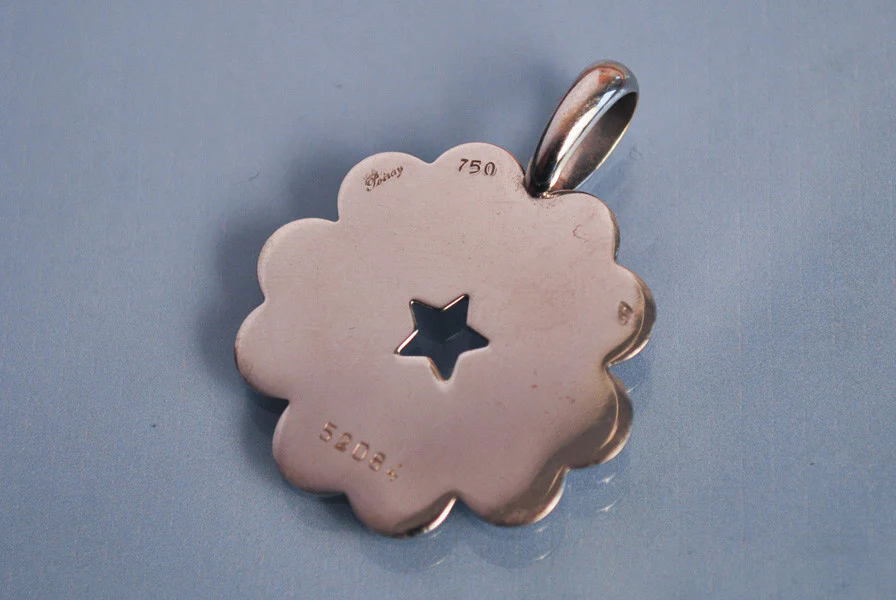 Pendentif Poiray Or blanc - Image 2