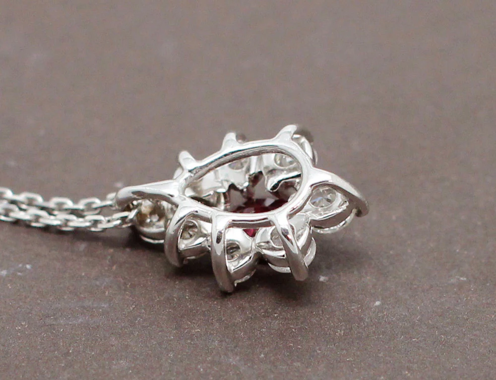 Pendentif Rubis et Diamants - Image 4