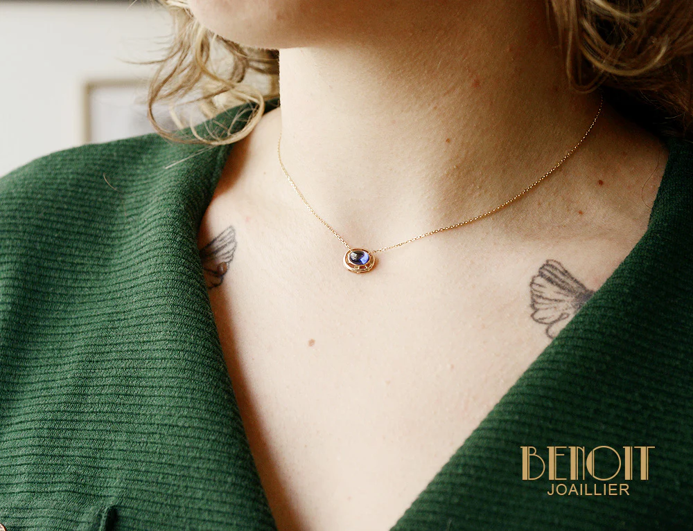 Collier Saphir Cabochon - Image 4