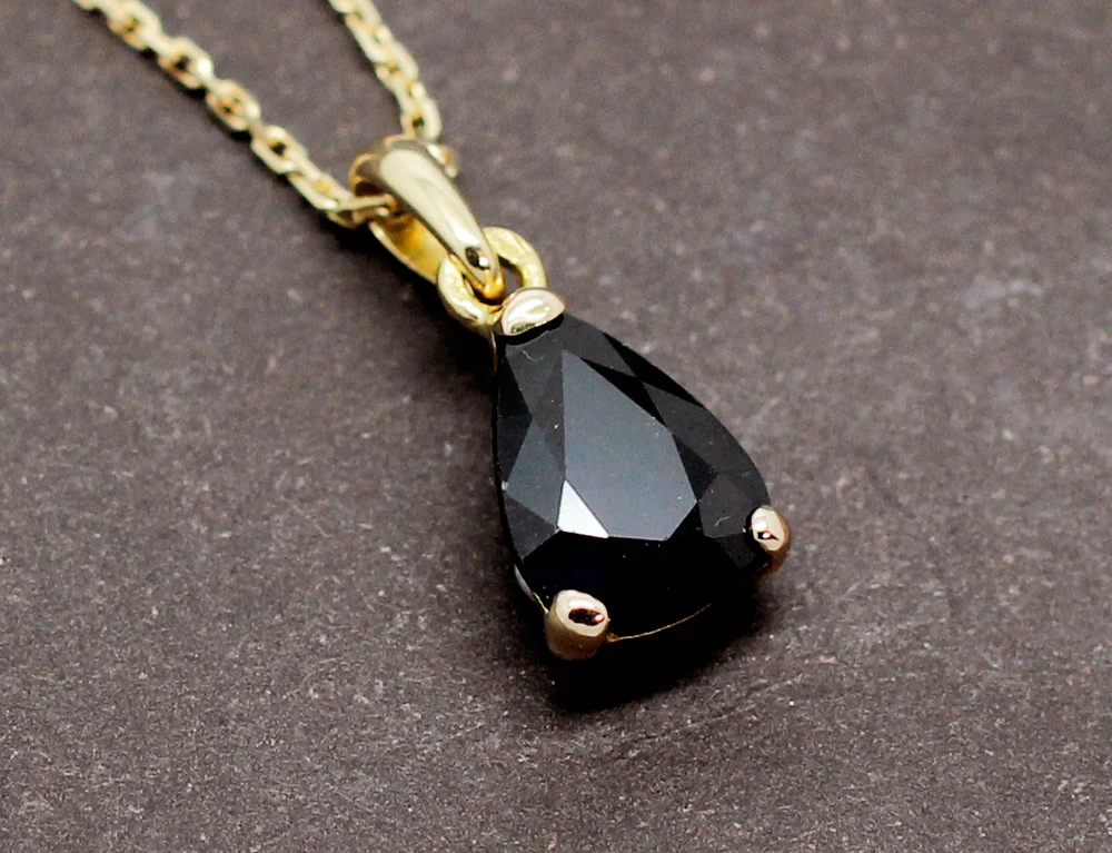 Pendentif Saphir Poire - Image 2