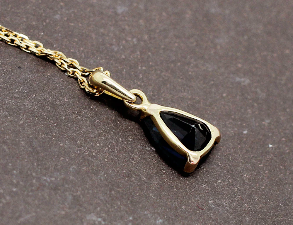 Pendentif Saphir Poire - Image 3