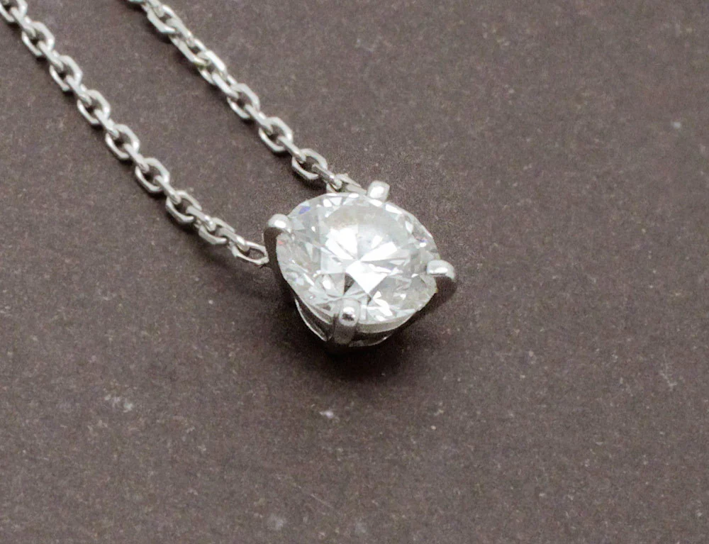 Pendentif Solitaire Diamant 1,06 Carat - Image 2