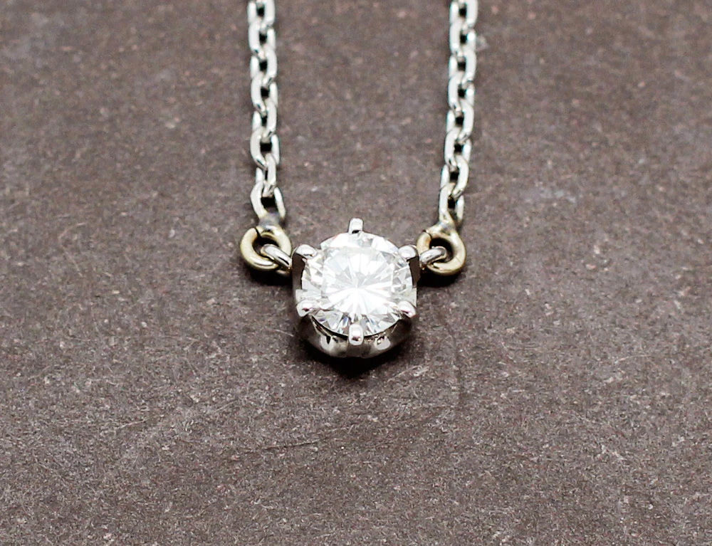 Pendentif Solitaire Diamant