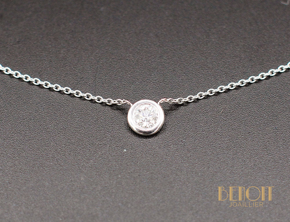 Pendentif Solitaire Diamant