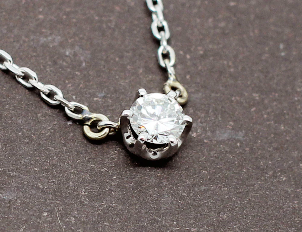 Pendentif Solitaire Diamant - Image 2