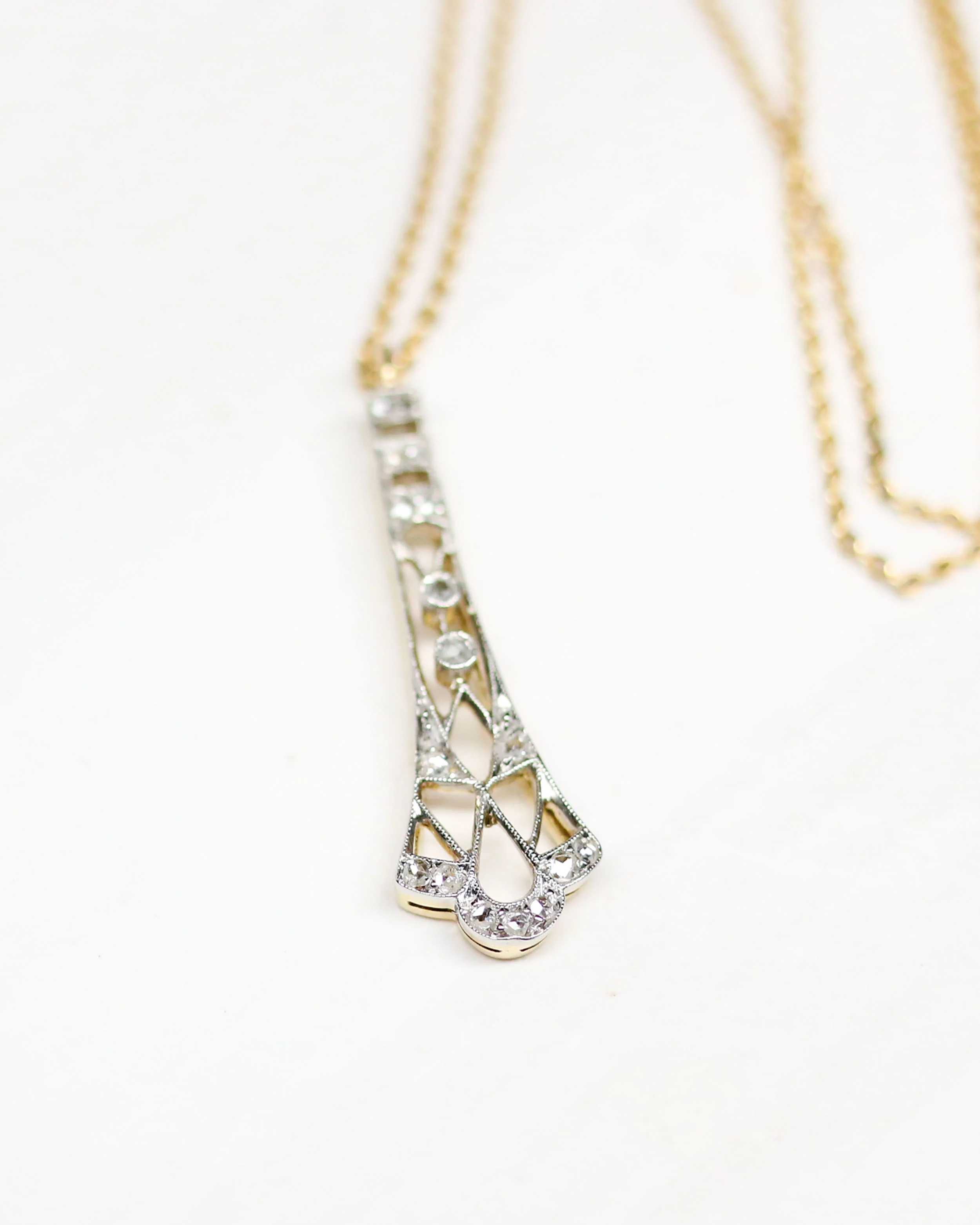 Pendentif Or et Diamants "Les Recyclés" Or et Diamants - Image 10