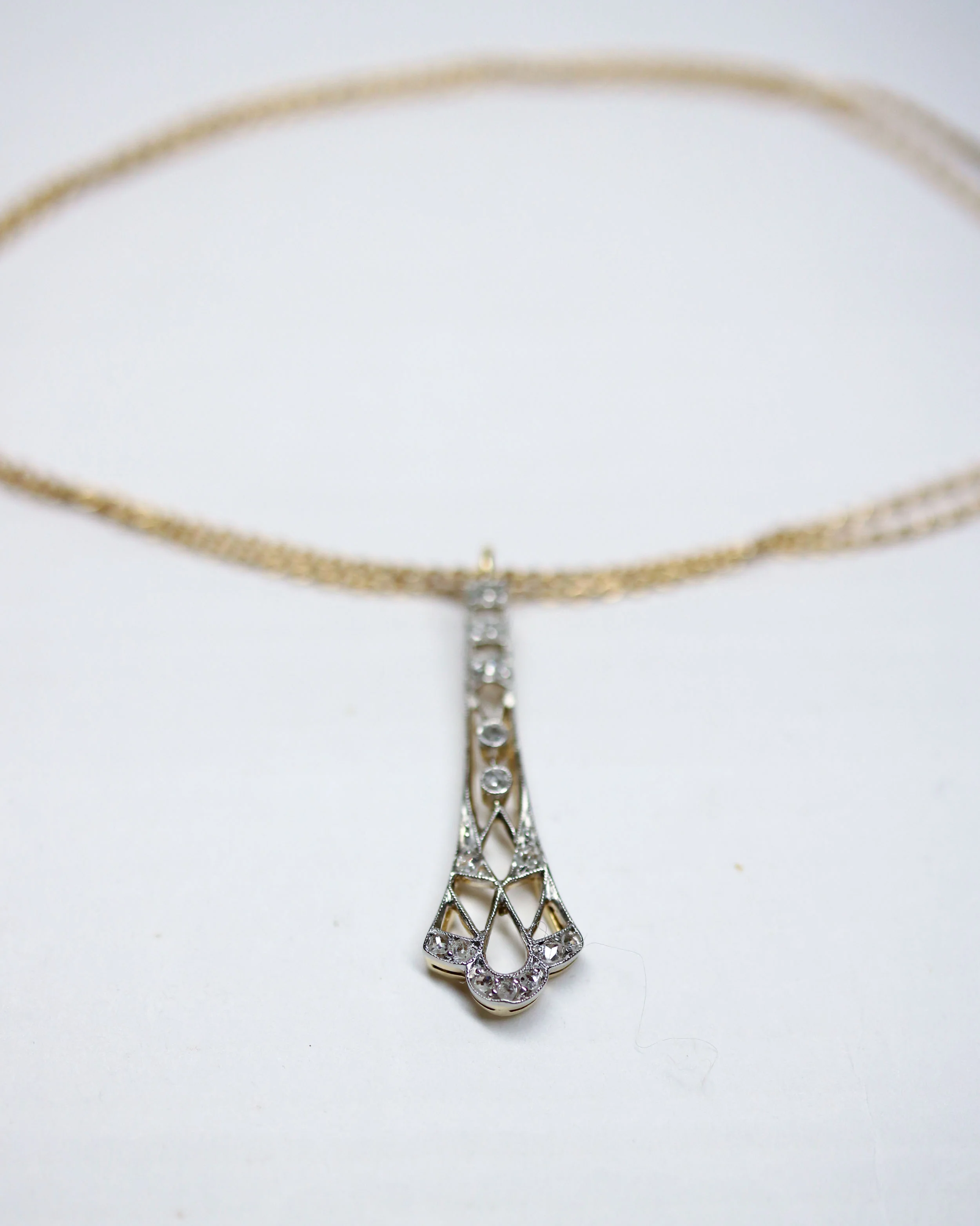 Pendentif Or et Diamants "Les Recyclés" Or et Diamants - Image 7
