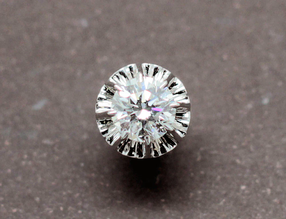 Puces d'oreilles Diamants - Image 2
