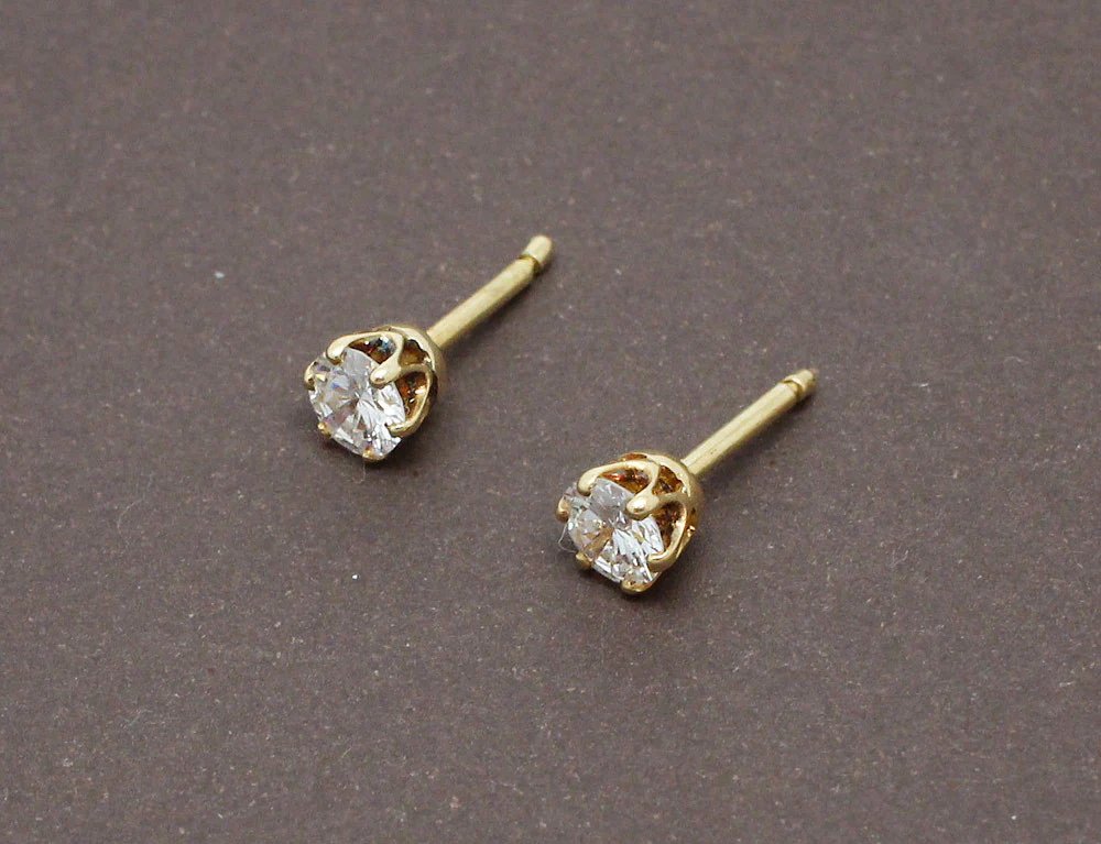 Puces d'Oreilles en Diamants - Image 2