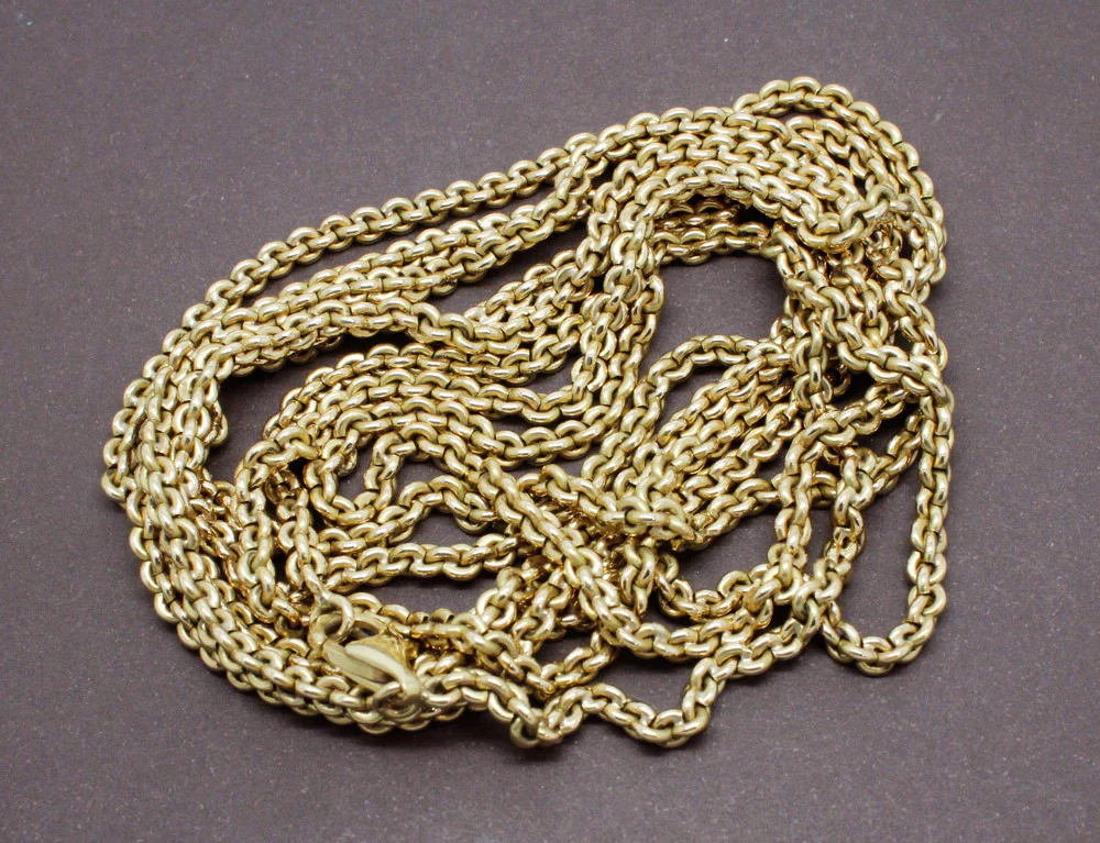 Sautoir Ancien Or Jaune - Image 3