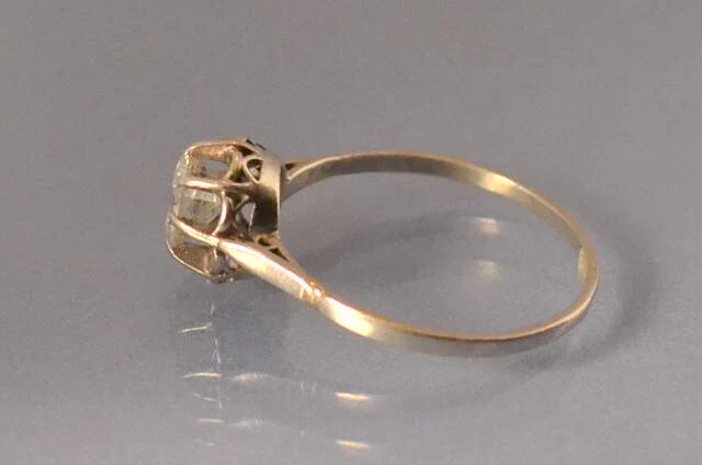 Solitaire ancien Diamant 1 carat - Image 3