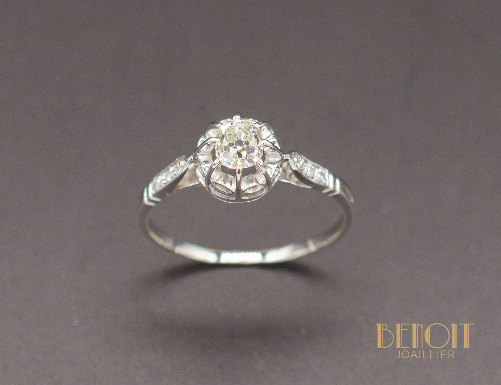 Solitaire Ancien Diamant - Image 2