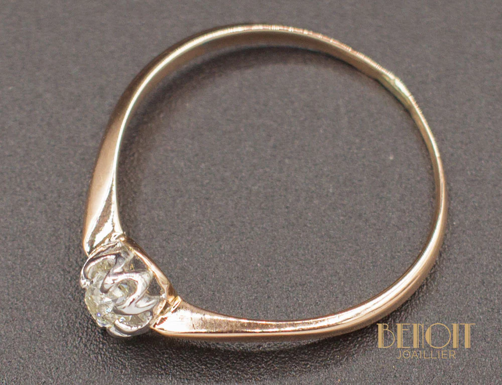 Solitaire Ancien Diamant - Image 4