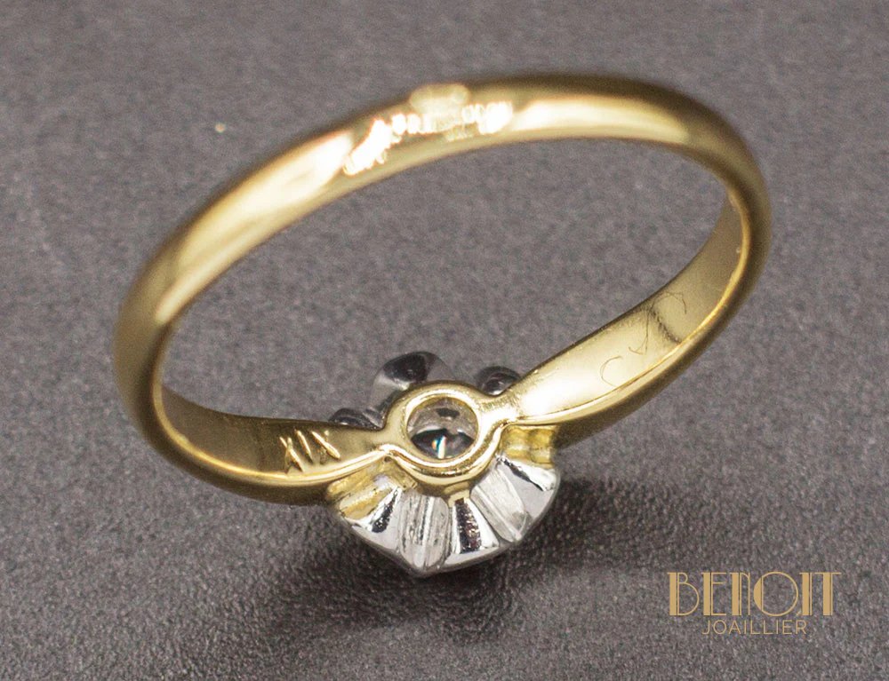 Solitaire Ancien Diamant - Image 4