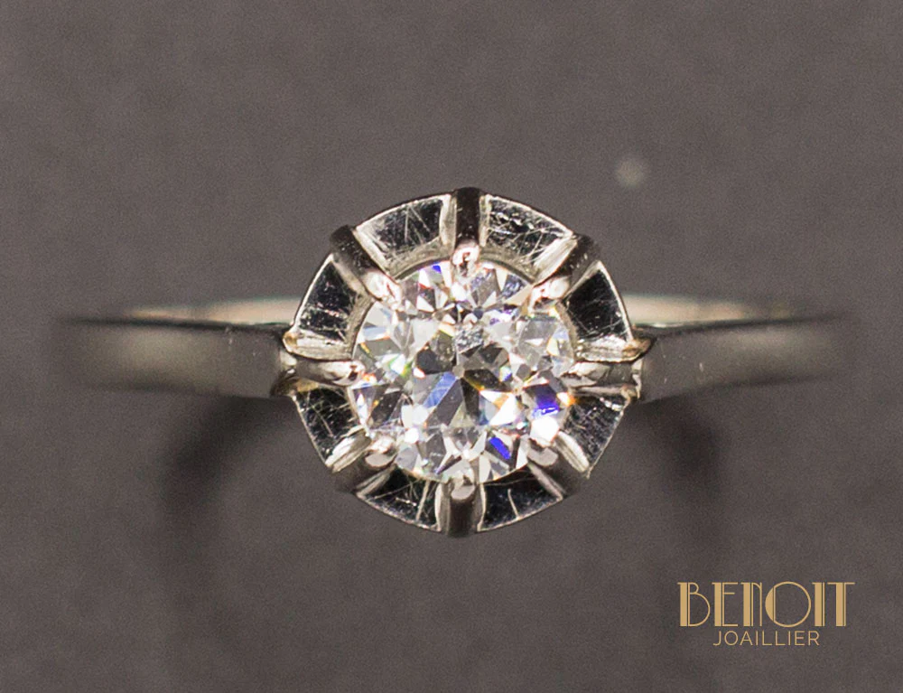 Solitaire Ancien Diamant - Image 3