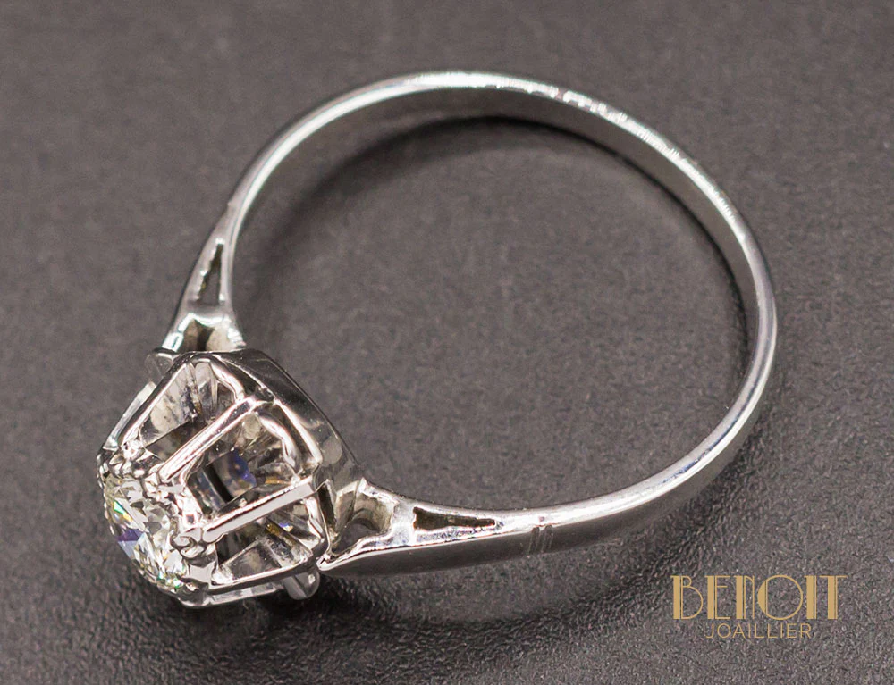 Solitaire Ancien Diamant - Image 4