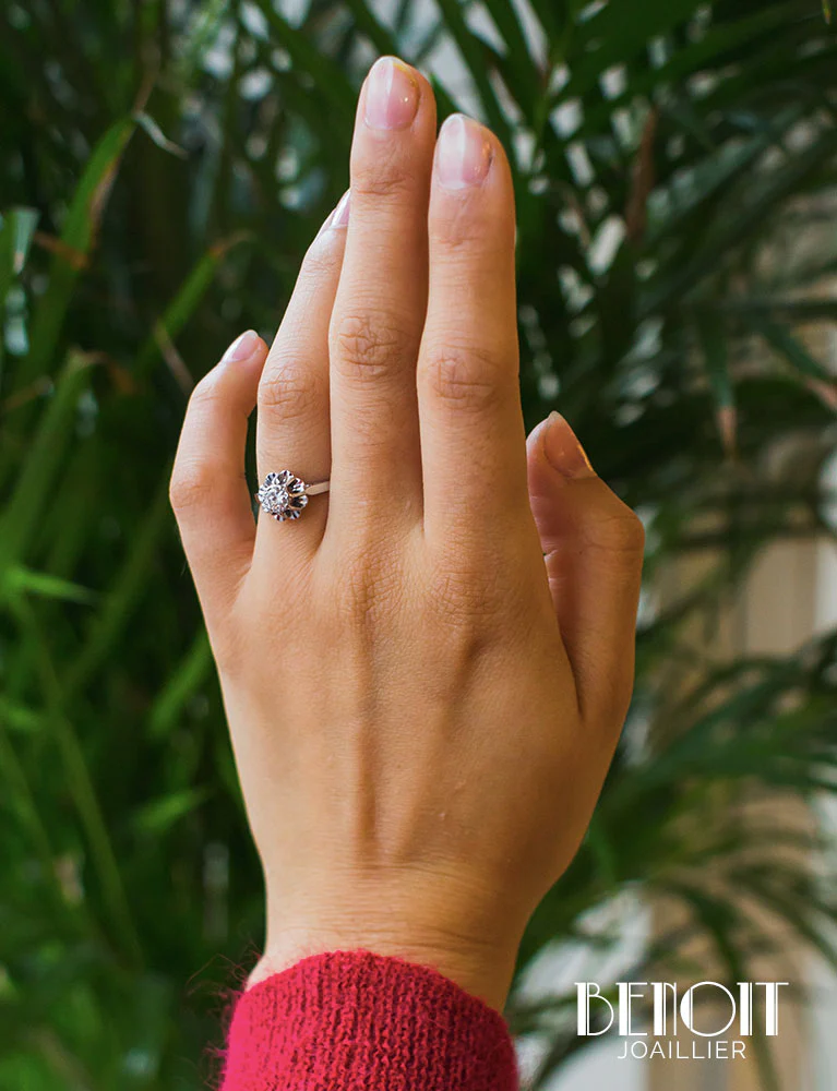 Solitaire Ancien Diamant - Image 7