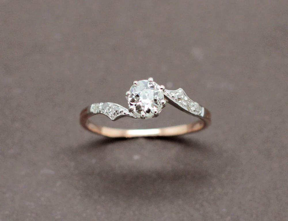 Solitaire Ancien Diamant - Image 2