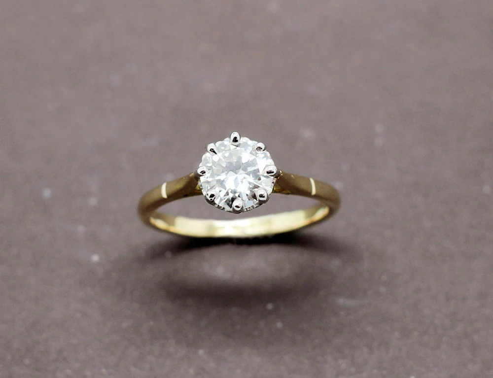 Solitaire Ancien Diamant - Image 2