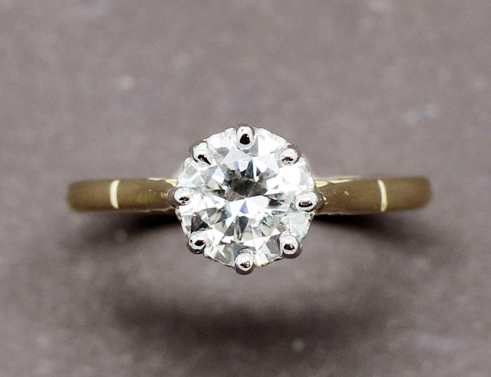 Solitaire Ancien Diamant - Image 3