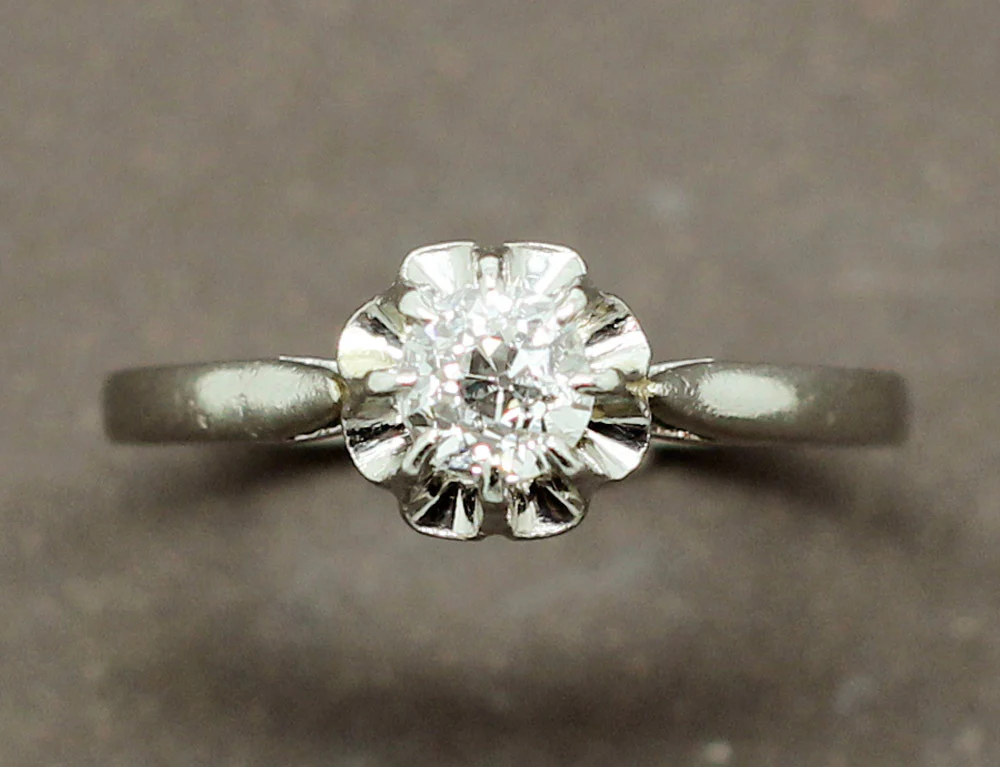 Solitaire Ancien Diamant - Image 3
