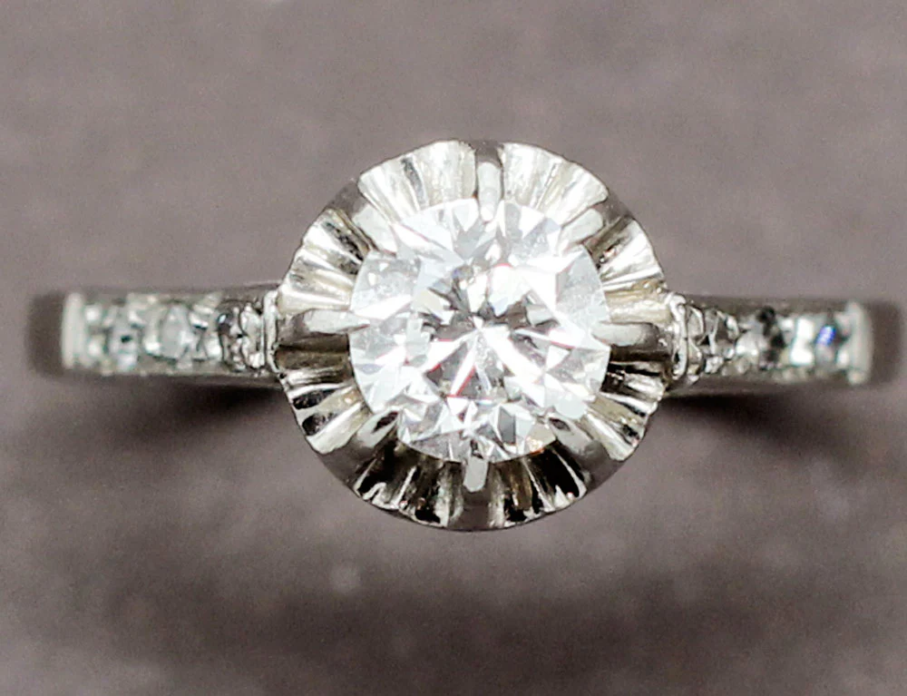 Solitaire Ancien Diamants - Image 3