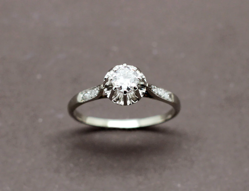 Solitaire Ancien Diamants - Image 2