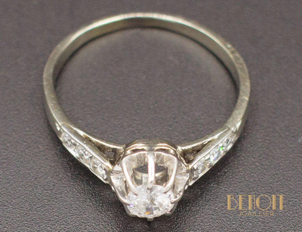 Solitaire Ancien Diamants - Image 3