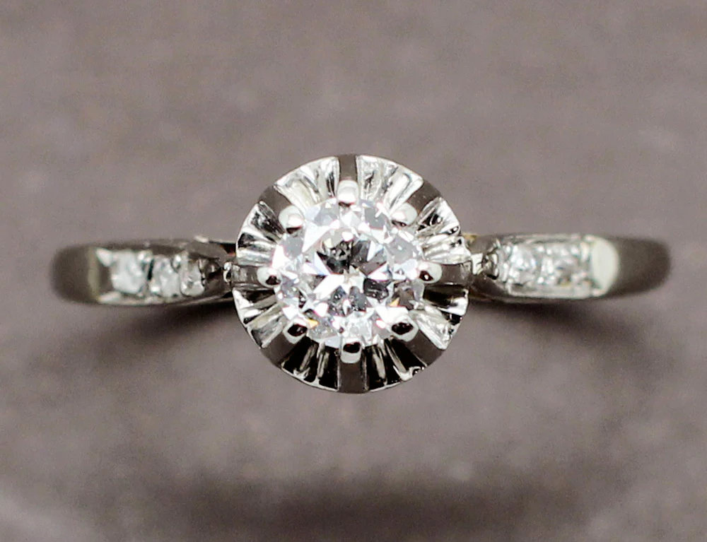 Solitaire Ancien Diamants - Image 3