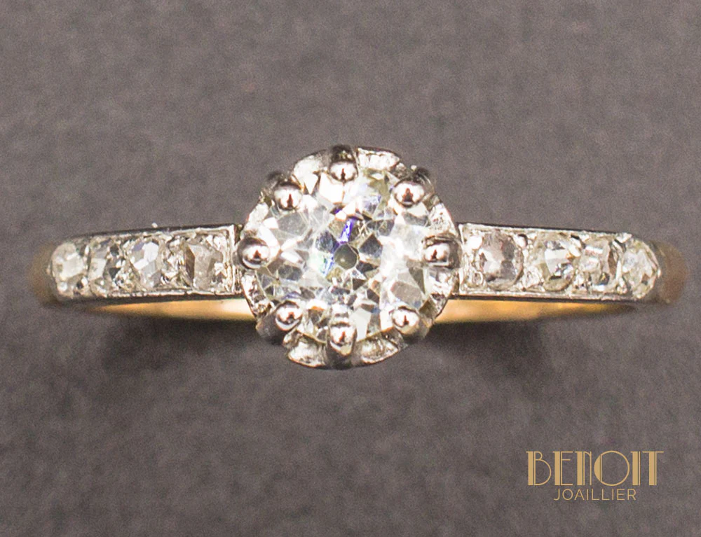 Solitaire Ancien Diamants - Image 3