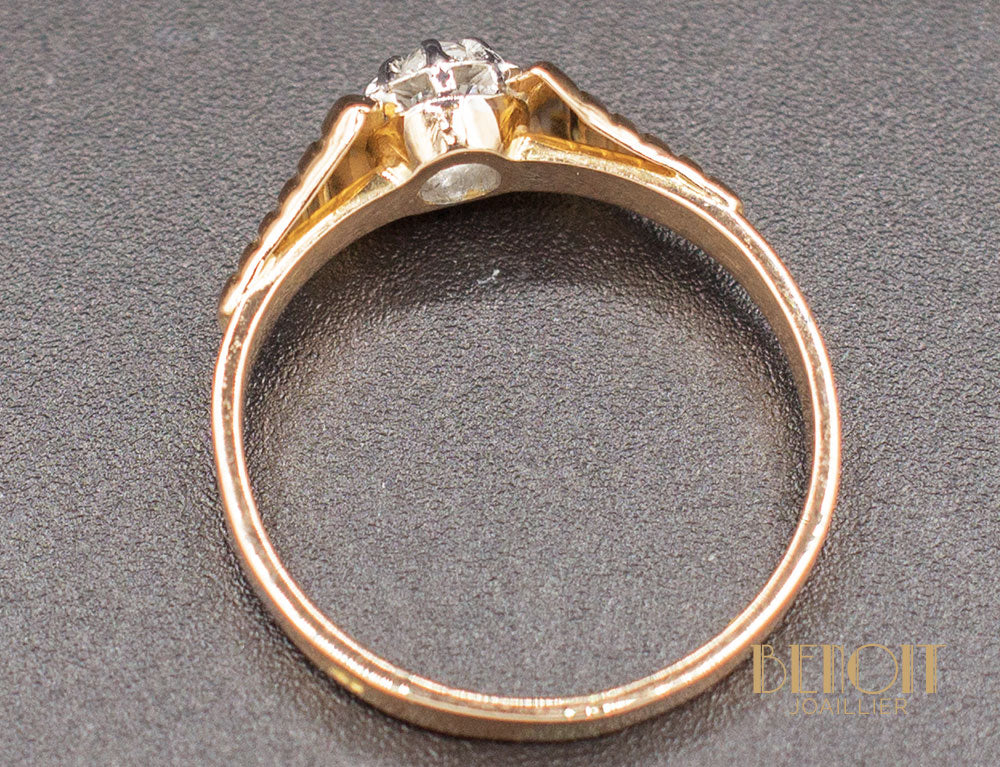 Solitaire Art Déco Diamant - Image 5