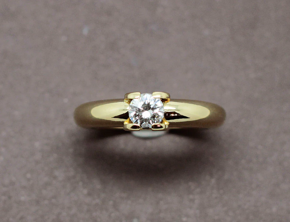 Solitaire Cartier "Louis Cartier" Or Jaune Diamant - Image 3