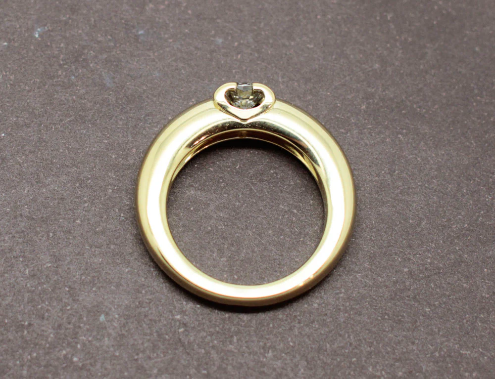 Solitaire Cartier "Louis Cartier" Or Jaune Diamant - Image 4