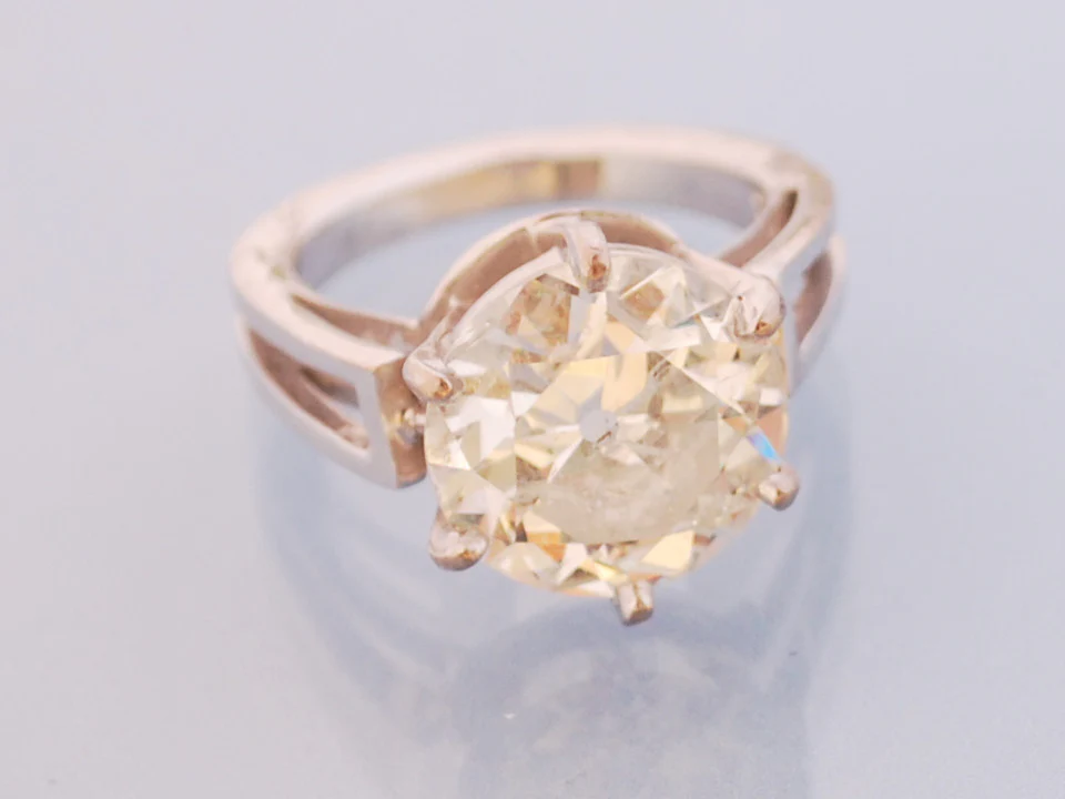 Solitaire diamant 5,95 carats - Image 2
