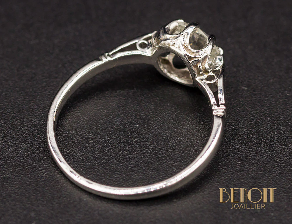 Solitaire Diamant Ancien - Image 4