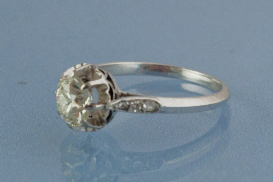 Solitaire Diamant Ancien - Image 2