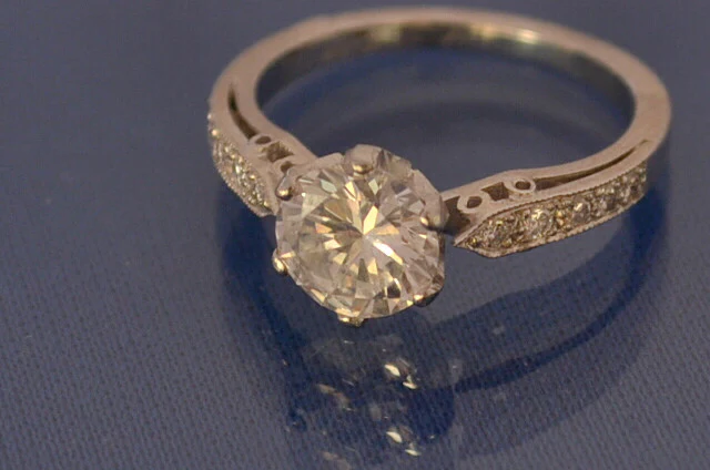 Solitaire Diamant Création "BenoitJoaillier" - Image 2