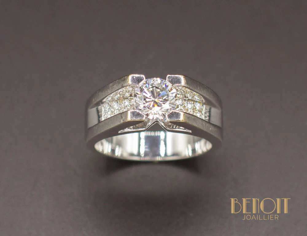 Solitaire Diamant Moderne - Image 2