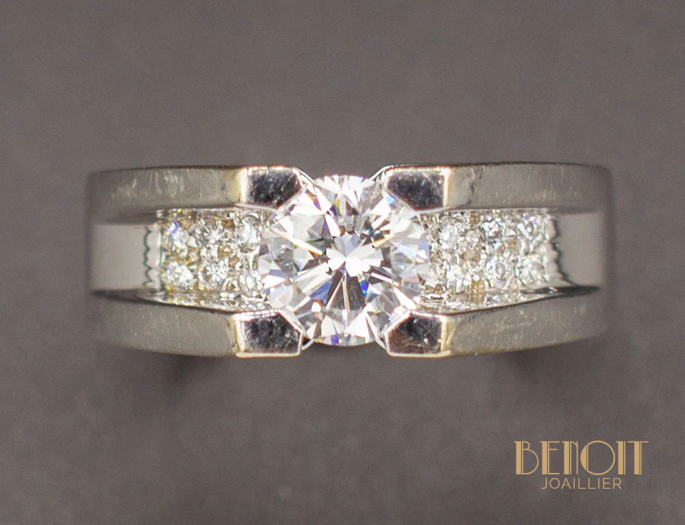 Solitaire Diamant Moderne - Image 3