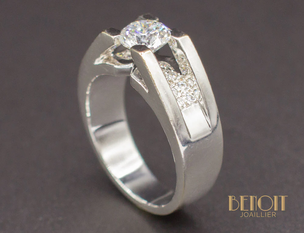 Solitaire Diamant Moderne - Image 5